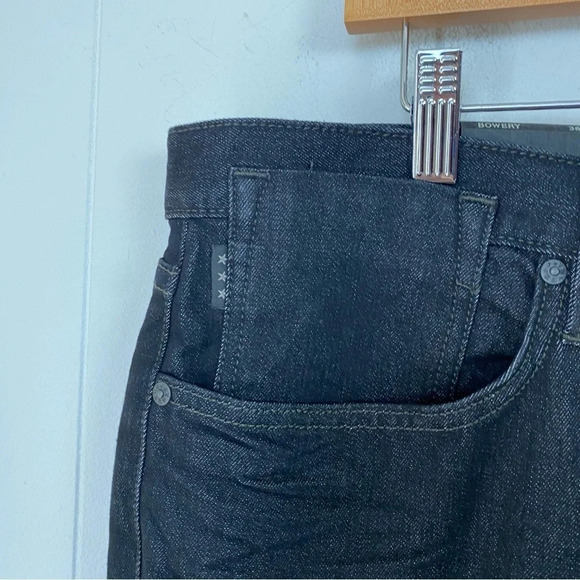 NWT John Varvatos Bowery Slim Straight Washed Black Jeans Mens Size 38 X 34 - Picture 7 of 15